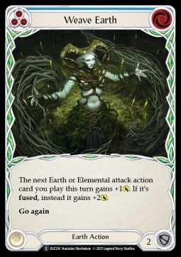 Weave Earth (Blue) (Regular) - Tales of Aria - Unlimited