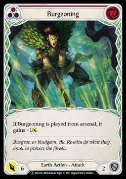 Burgeoning (Red) (Regular) - Tales of Aria - Unlimited