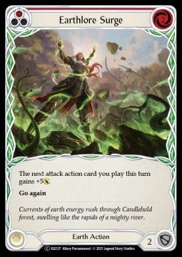Earthlore Surge (Red) (Regular) - Tales of Aria - Unlimited