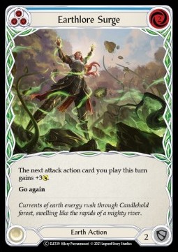 Earthlore Surge (Blue) (Regular) - Tales of Aria - Unlimited