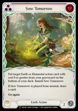 Sow Tomorrow (Red) (Regular) - Tales of Aria - Unlimited
