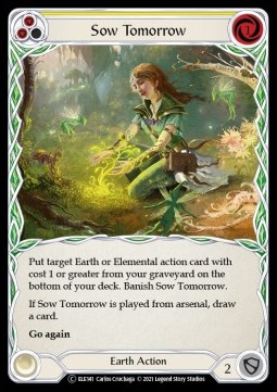 Sow Tomorrow (Yellow) (Regular) - Tales of Aria - Unlimited