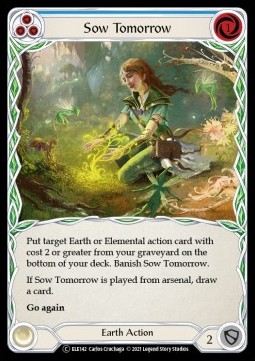 Sow Tomorrow (Blue) (Regular) - Tales of Aria - Unlimited