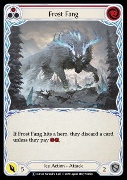 Frost Fang (Red) (Regular) - Tales of Aria - Unlimited