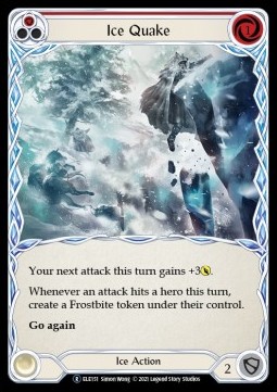 Ice Quake (Red) (Regular) - Tales of Aria - Unlimited