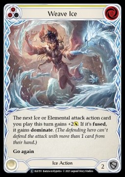 Weave Ice (Yellow) (Regular) - Tales of Aria - Unlimited