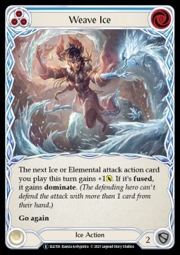 Weave Ice (Blue) (Regular) - Tales of Aria - Unlimited