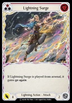 Lightning Surge (Red) (Regular) - Tales of Aria - Unlimited