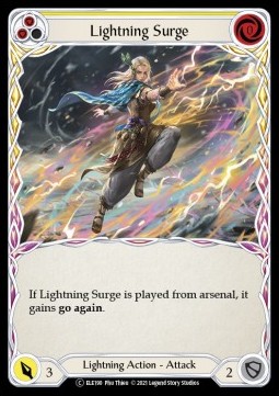 Lightning Surge (Yellow) (Regular) - Tales of Aria - Unlimited