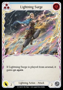 Lightning Surge (Blue) (Regular) - Tales of Aria - Unlimited