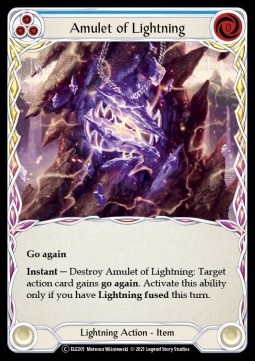 Amulet of Lightning (Regular) - Tales of Aria - Unlimited