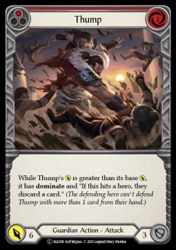 Thump (Red) (Regular) - Tales of Aria - Unlimited