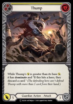 Thump (Yellow) (Regular) - Tales of Aria - Unlimited