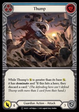 Thump (Blue) (Regular) - Tales of Aria - Unlimited