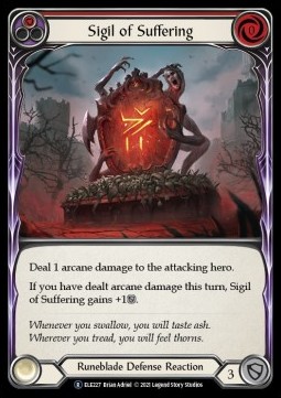 Sigil of Suffering (Red) (Regular) - Tales of Aria - Unlimited
