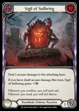 Sigil of Suffering (Blue) (Regular) - Tales of Aria - Unlimited