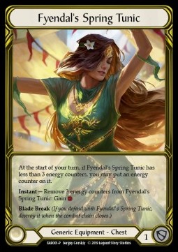 Fyendal's Spring Tunic (Cold Foil Golden) - FAB Promos