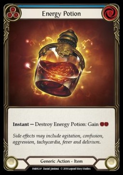 Energy Potion (Cold Foil) - FAB Promos