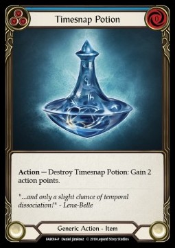 Timesnap Potion (Cold Foil) - FAB Promos