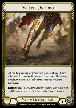 Valiant Dynamo (Cold Foil Golden) - FAB Promos