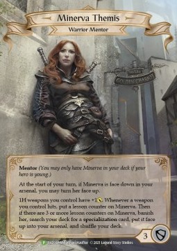 Minerva Themis (Rainbow Foil) - FAB Promos