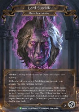 Lord Sutcliffe (Rainbow Foil) - FAB Promos