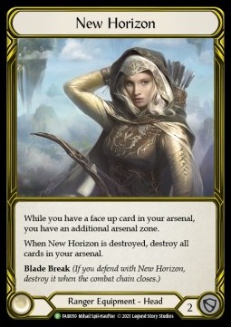 New Horizon (Cold Foil Golden) - FAB Promos