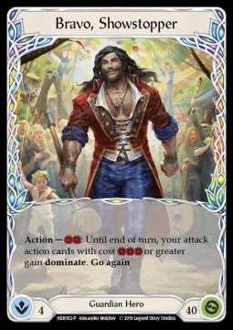 Bravo, Showstopper (Cold Foil) - Hero Promos
