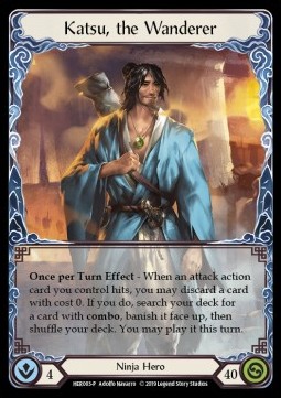 Katsu, the Wanderer (Cold Foil) - Hero Promos
