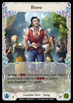 Bravo (Rainbow Foil) - Hero Promos
