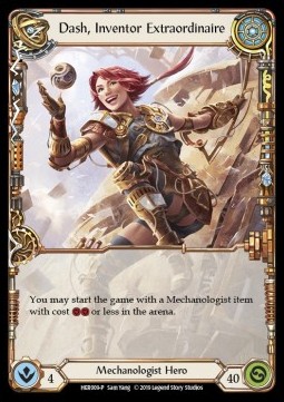 Dash, Inventor Extraordinaire (Cold Foil) - Hero Promos