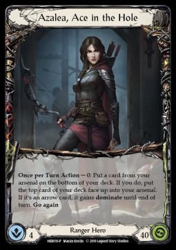 Azalea, Ace in the Hole (Cold Foil) - Hero Promos
