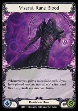 Viserai, Rune Blood (Cold Foil) - Hero Promos