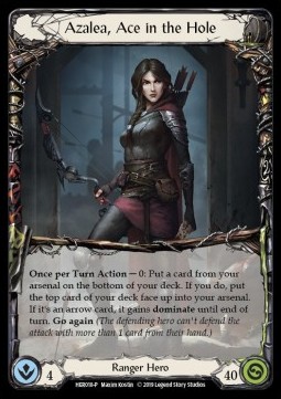 Azalea, Ace in the Hole (Rainbow Foil) - Hero Promos