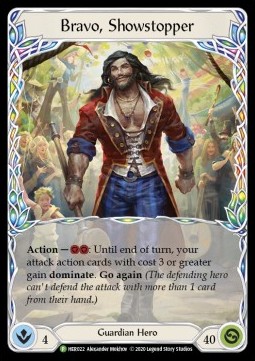 Bravo, Showstopper (Rainbow Foil) - Hero Promos