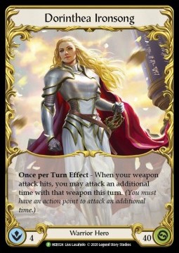 Dorinthea Ironsong (Rainbow Foil) - Hero Promos