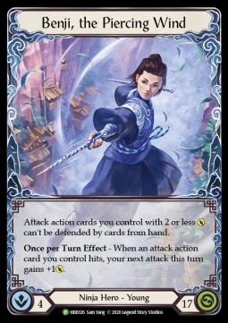 Benji, the Piercing Wind (Cold Foil) - Hero Promos