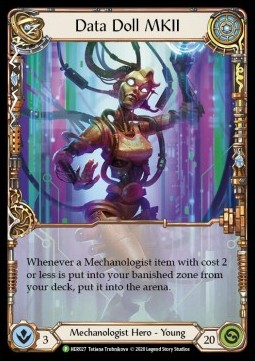 Data Doll MKII (Cold Foil) - Hero Promos