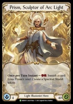 Prism, Sculptor of Arc Light (Cold Foil) - Hero Promos