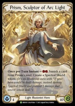 Prism, Sculptor of Arc Light (Rainbow Foil) - Hero Promos