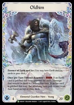 Oldhim (Cold Foil) - Hero Promos