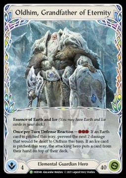 Oldhim, Grandfather of Eternity (Rainbow Foil) - Hero Promos
