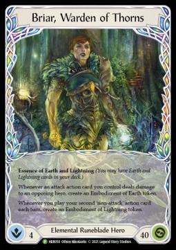 Briar, Warden of Thorns (Rainbow Foil) - Hero Promos