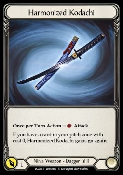 Harmonized Kodachi (Cold Foil) - LGS Promos