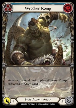 Wrecker Romp (Blue) (Regular) - LGS Promos