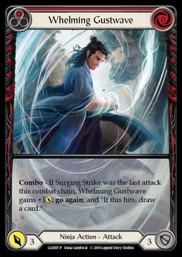 Whelming Gustwave (Red) (Regular) - LGS Promos