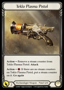 Teklo Plasma Pistol (Cold Foil) - LGS Promos