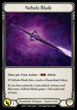Nebula Blade (Cold Foil) - LGS Promos