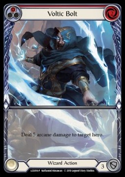 Voltic Bolt (Red) (Regular) - LGS Promos