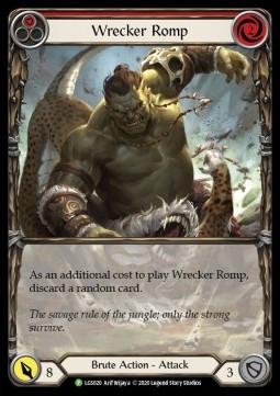 Wrecker Romp (Red) (Rainbow Foil) - LGS Promos